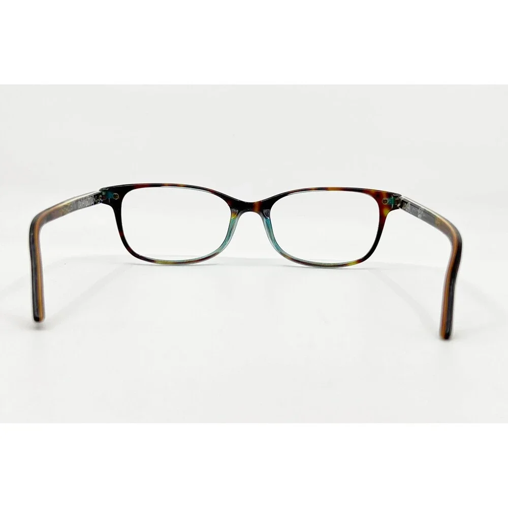 Vera Bradley Marissa Eyeglasses Womens Brown Tortoise Blue Floral 51-16-135